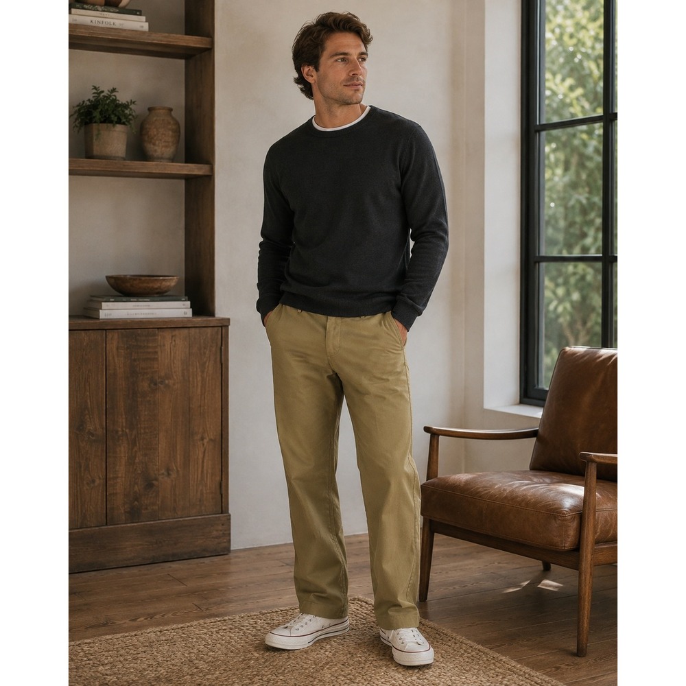 Bonobos Pants Mens 34x30 Tan Chinos Khaki Slim Fit Preppy Classic